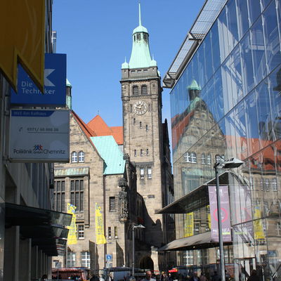 Außenansicht der Praxis