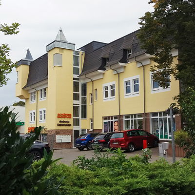 Außenansicht der Praxis