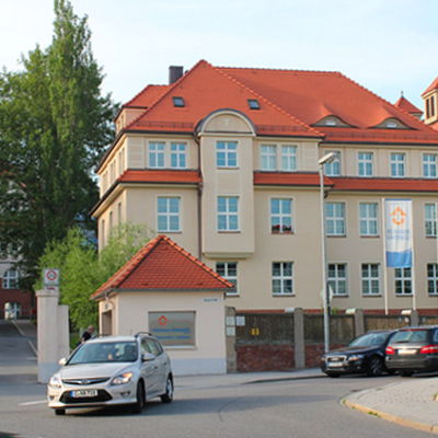 Außenansicht der Praxis