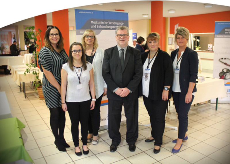 Praxisteam der gynäkologischen Praxis des MVZ Flemmingstraße