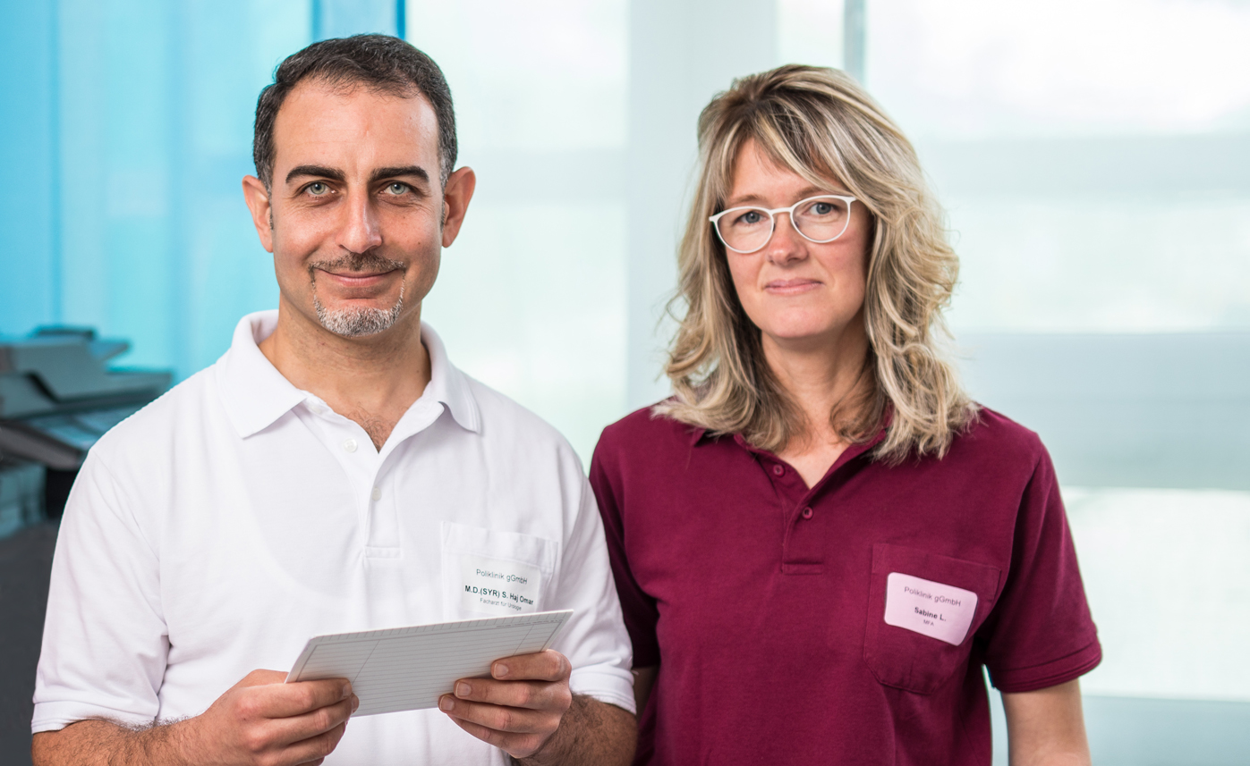 Praxisteam urologischen Praxis