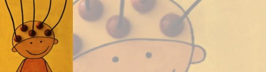 Clipart Kind bei EEG-Untersuchung